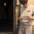 over sized grey essential Eclypse hoodie